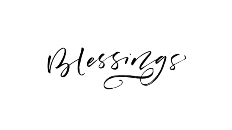 Blessings