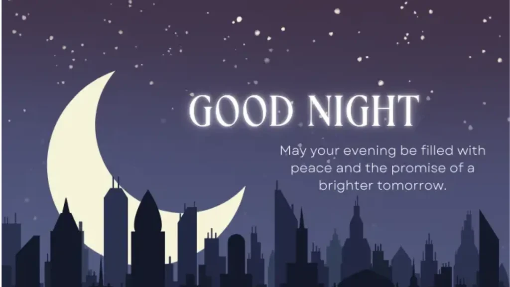 friendship blessing Good Night Blessings