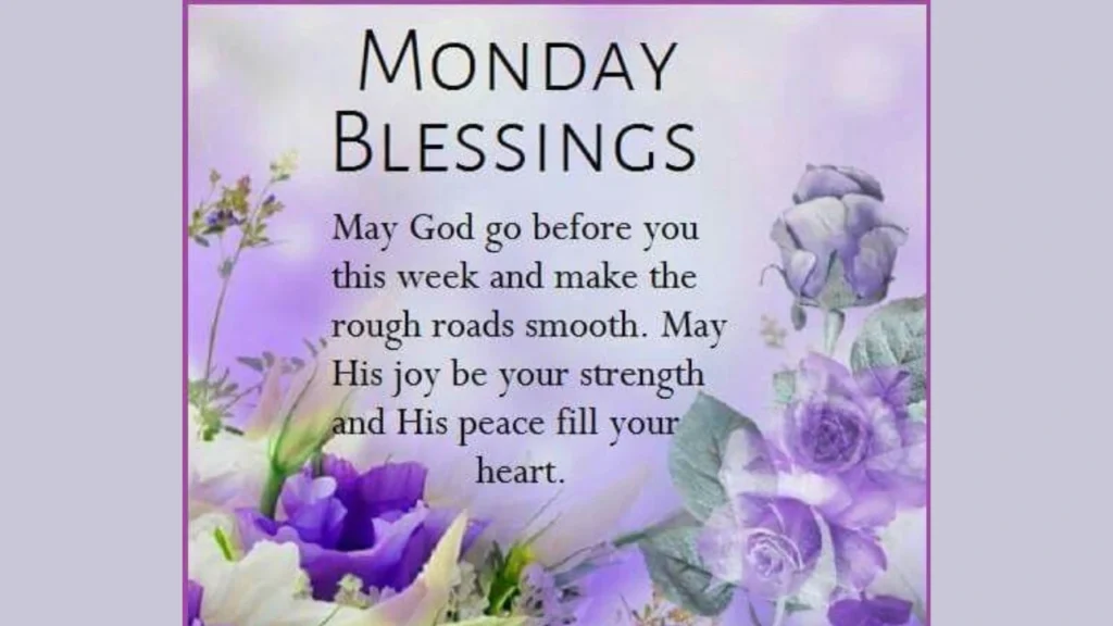 Blessings for Work and Success monday blessings images