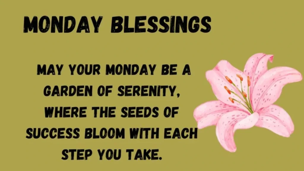 Confidence and Growth monday blessings images