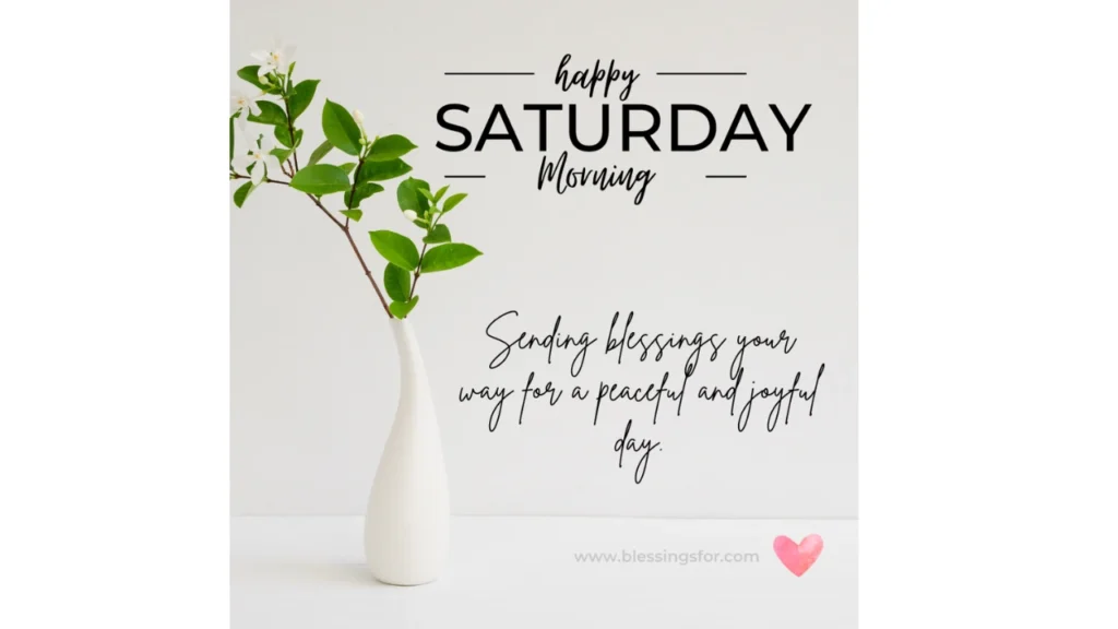 Saturday Blessings images for Happiness & Hope