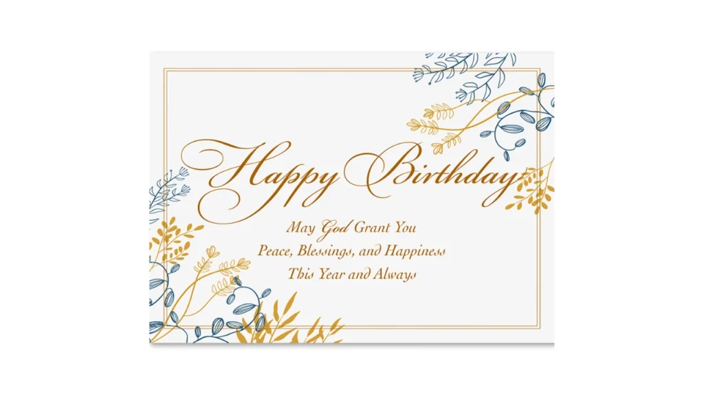 Spiritual and Religious Blessings happy birthday blessing images