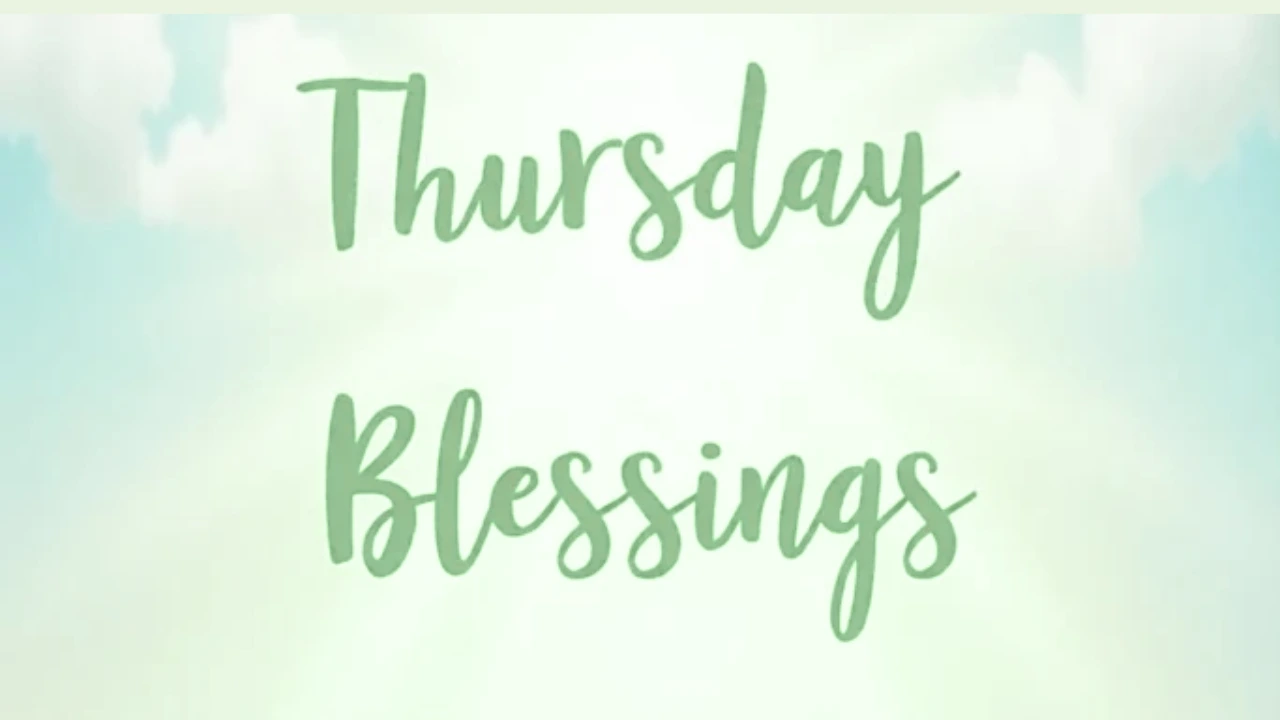Thursday Blessings Images