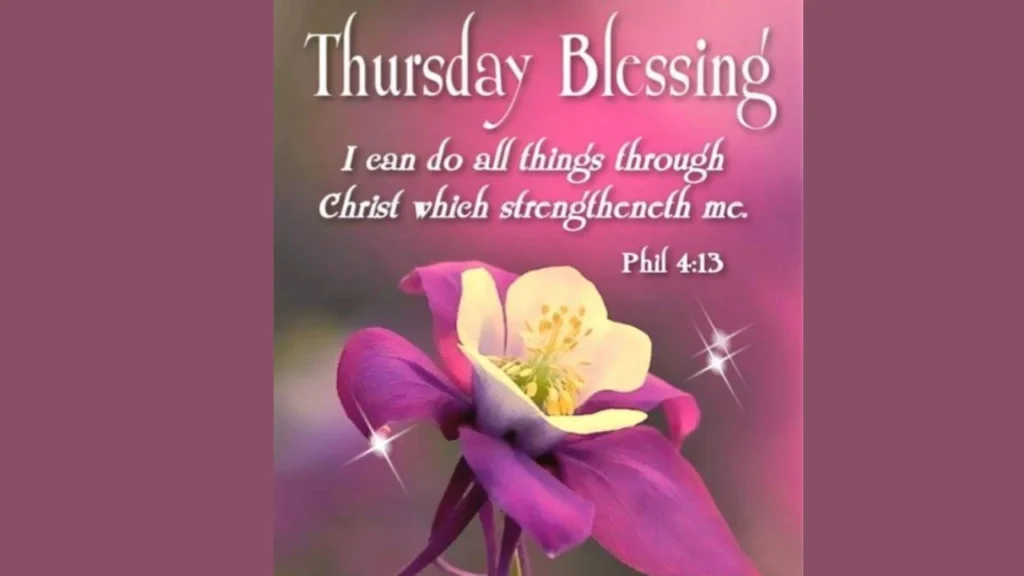 Thursday Quotes for Positivity Blessings images