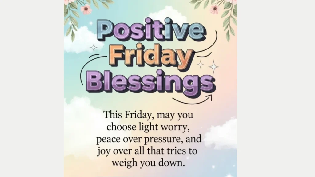 peace and calm quotes Friday Blessings Images