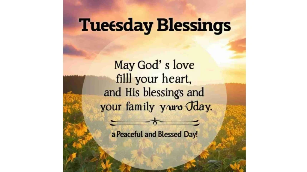 spiritual blessing tuesday blessing image