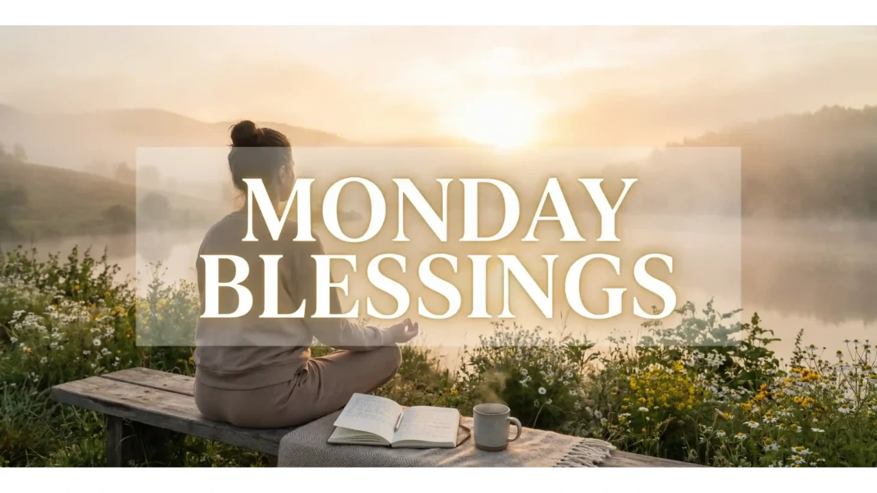 Inspirational Good Morning Monday Blessings