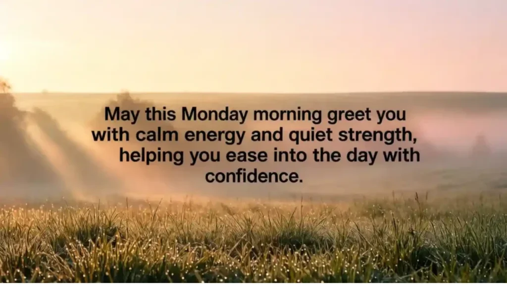 Morning Monday Blessings to Start the Week Positively