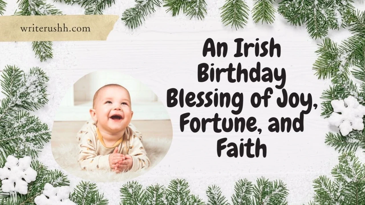 Irish Birthday Blessing