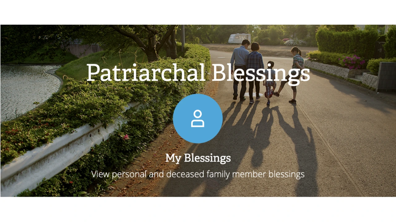 Patriarchal Blessing Online