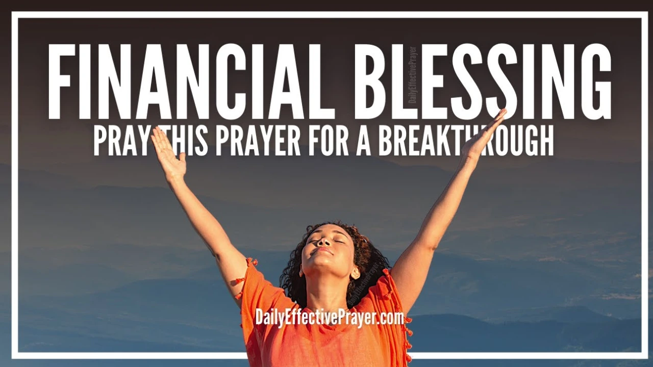 Prayer for Financial Blessing