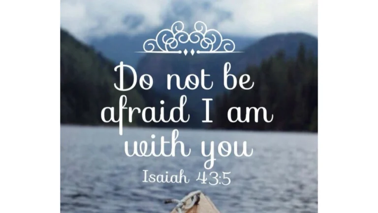 Do Not Be Afraid Bible Verse