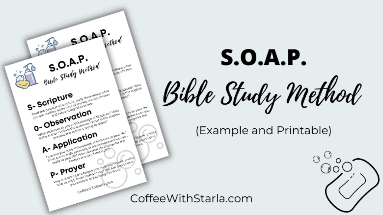 SOAP Bible Study Method
