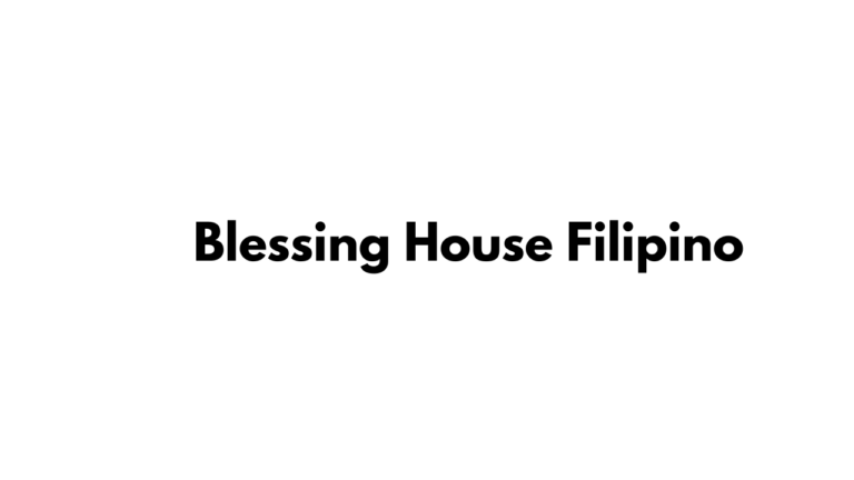 Blessing House Filipino