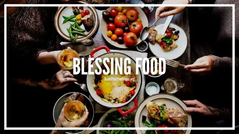 Food Prayer Blessing
