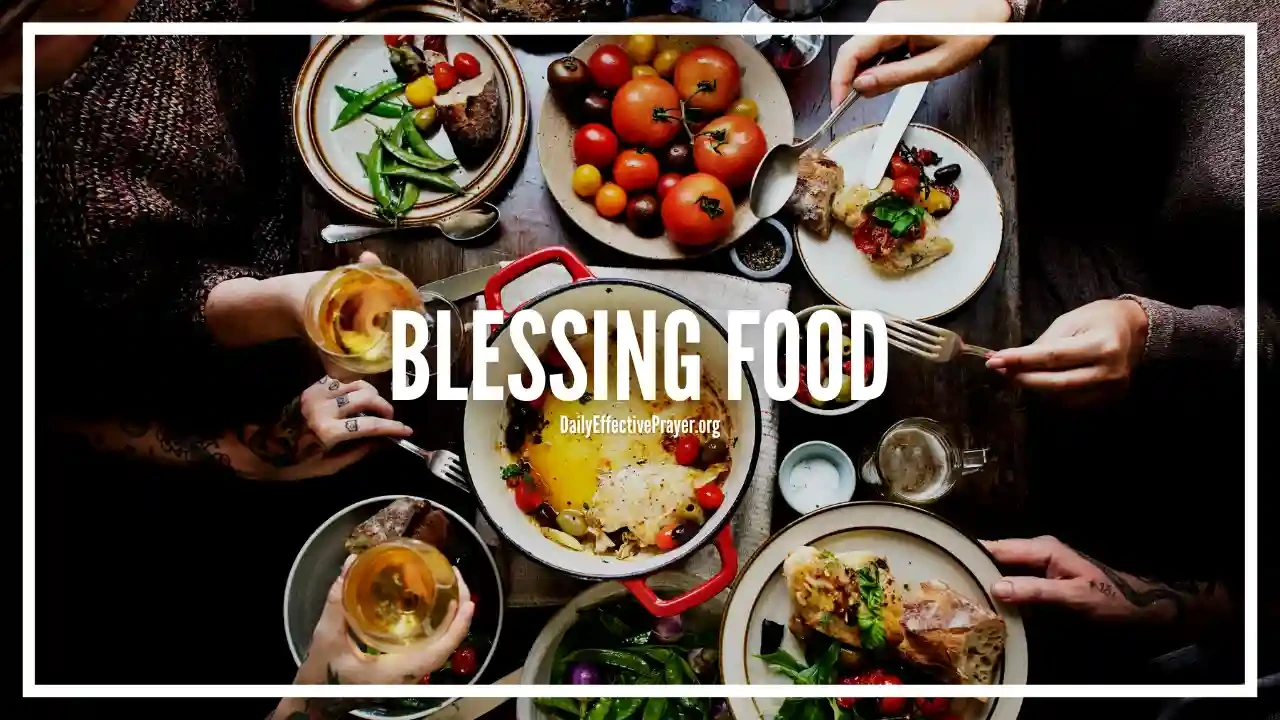 Food Prayer Blessing