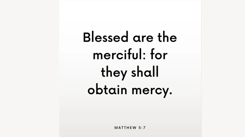 The Importance of Mercy in Daily Life