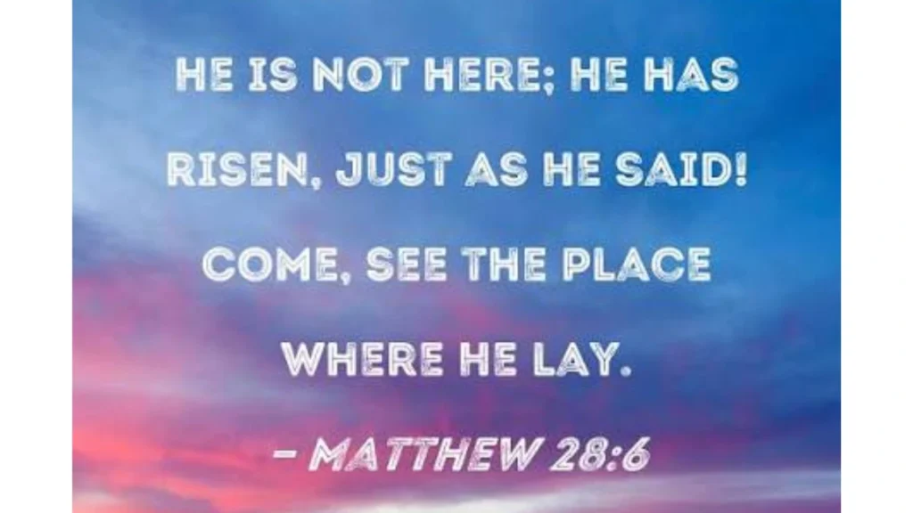 Bible Verses About the Resurrection of Jesus