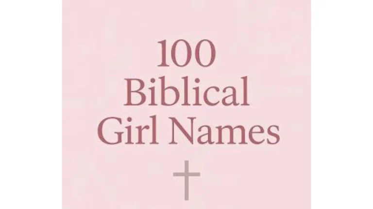 Girl Bible Names
