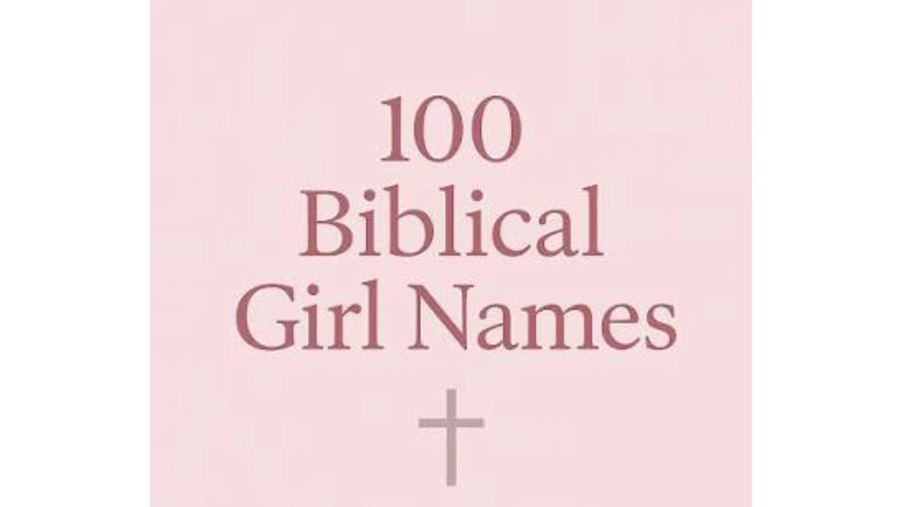 Girl Bible Names