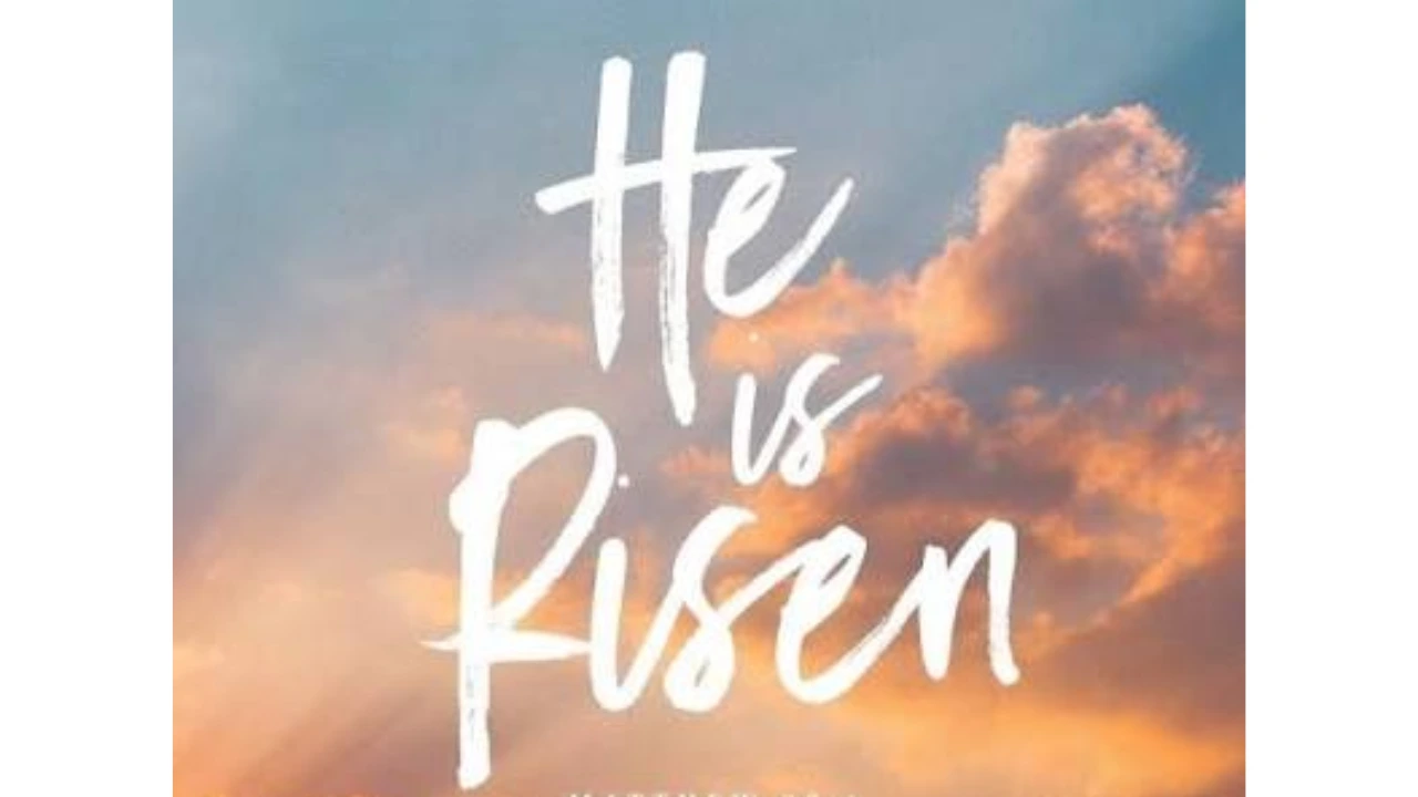 He Is Risen Bible Verse